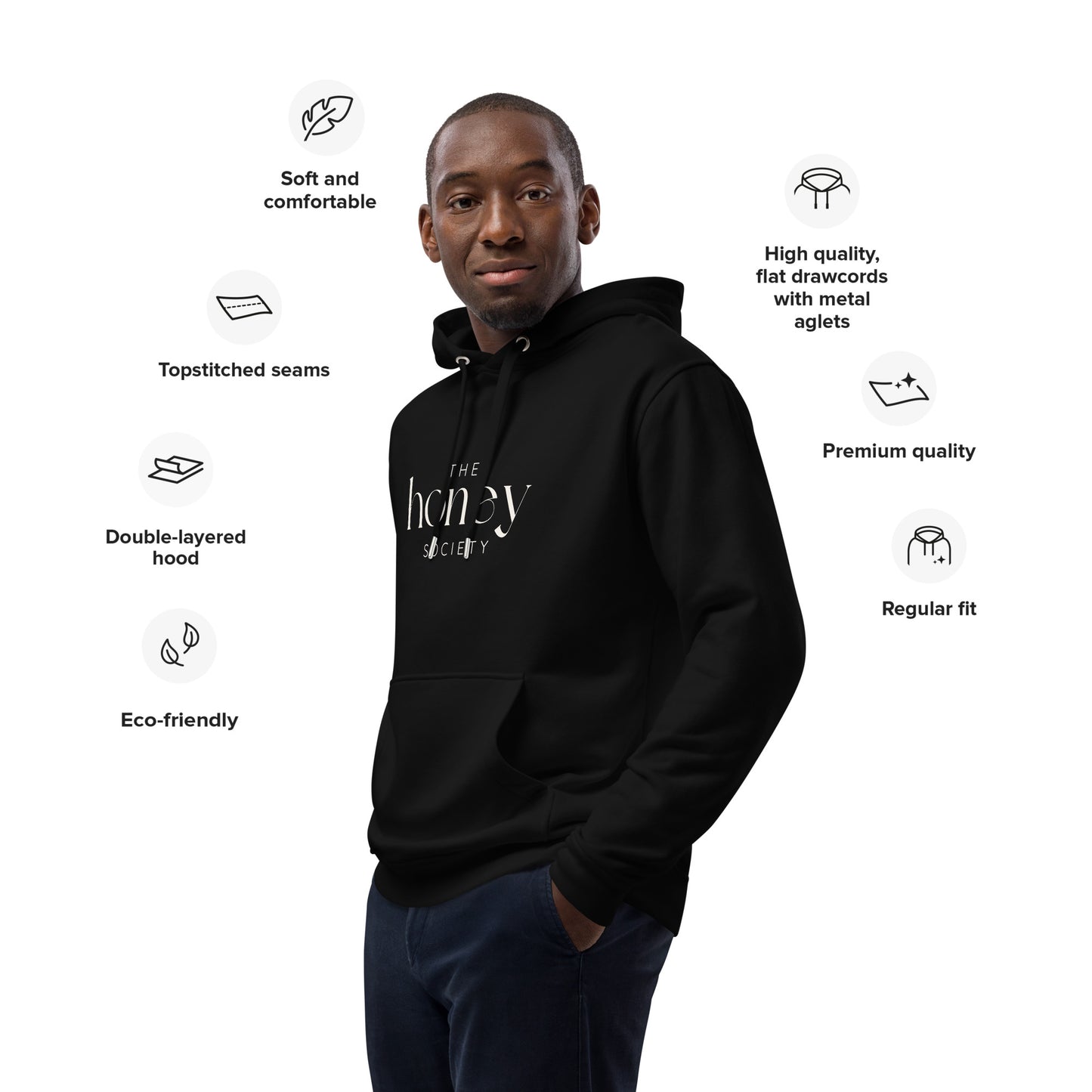 Honey Eco Unisex Hoodie