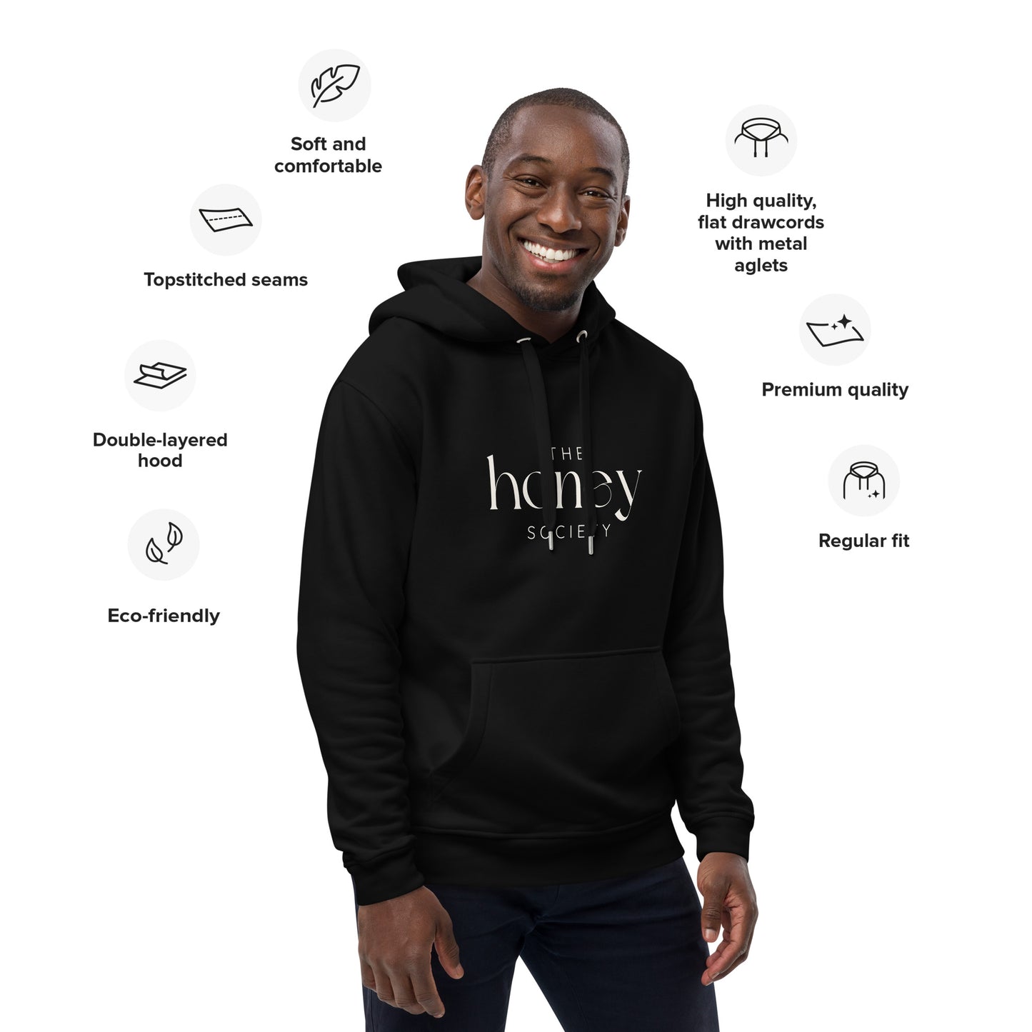 Honey Eco Unisex Hoodie
