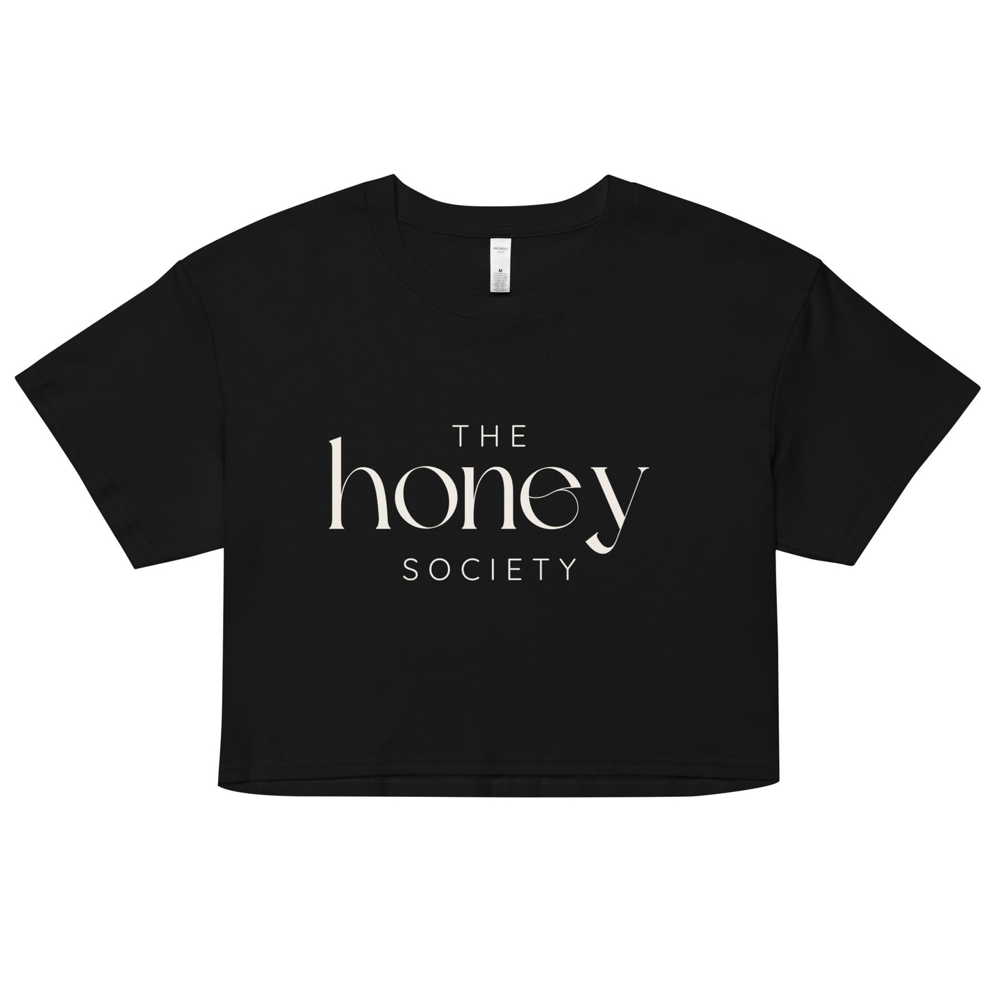 Honey Ivory Combed Cotton Crop Top