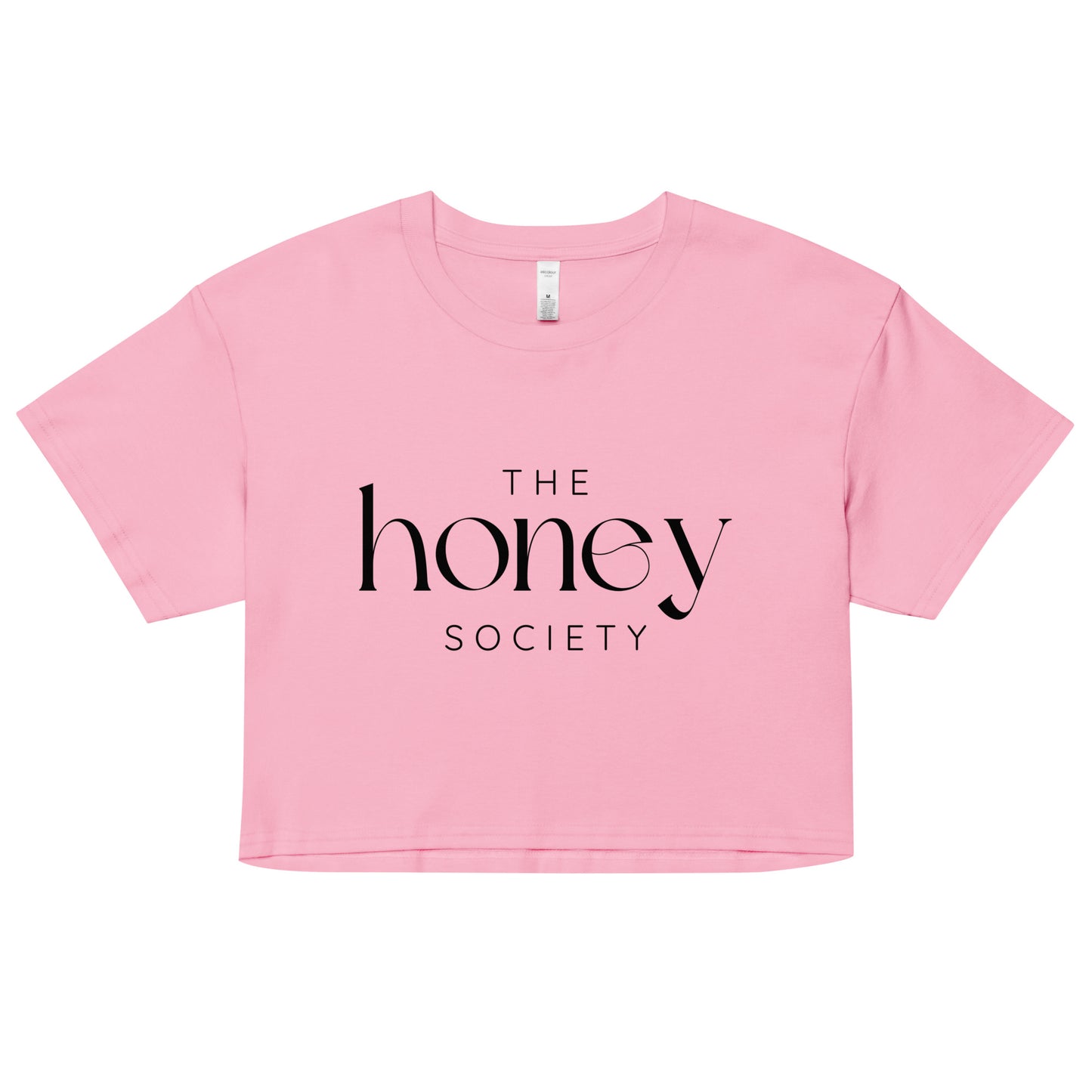Honey Ivory Combed Cotton Crop Top