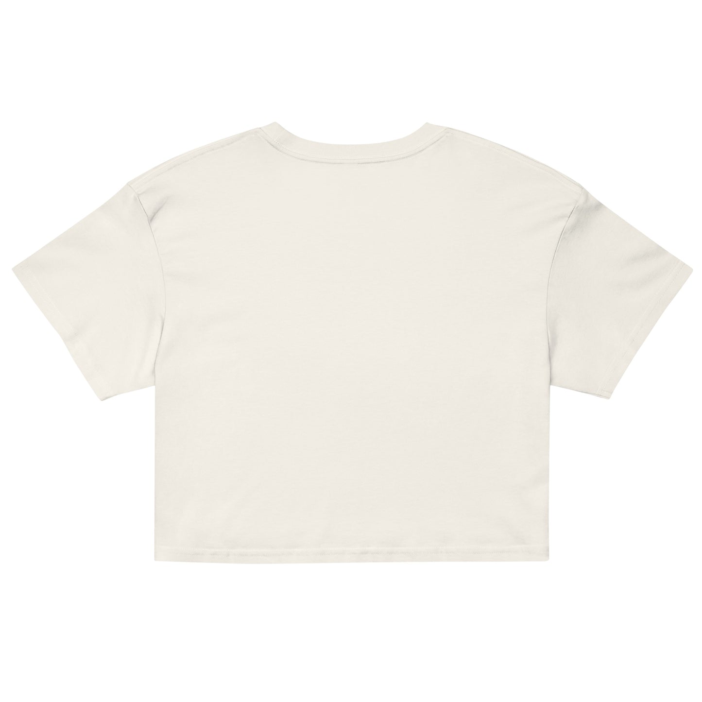 Honey Ivory Combed Cotton Crop Top