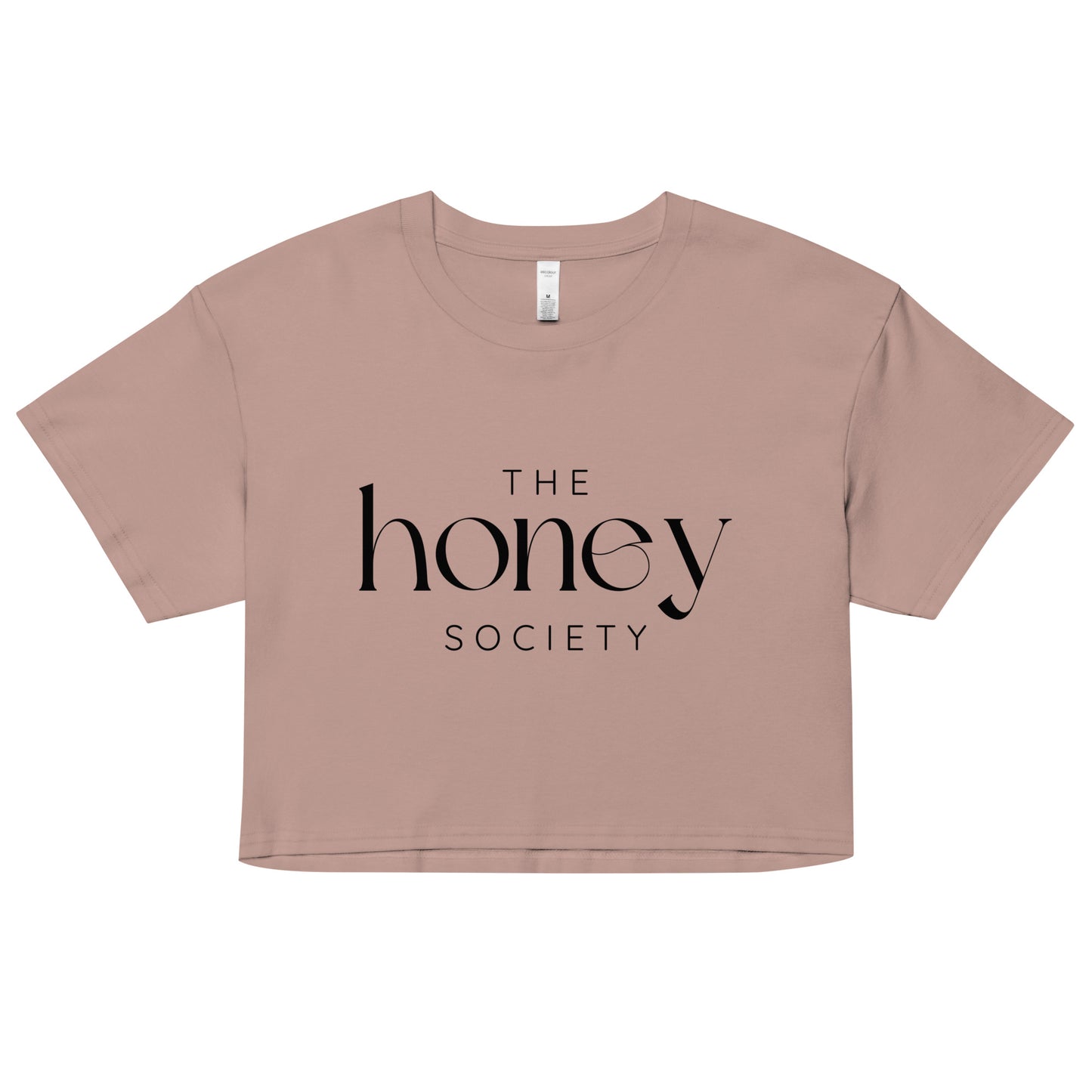 Honey Ivory Combed Cotton Crop Top