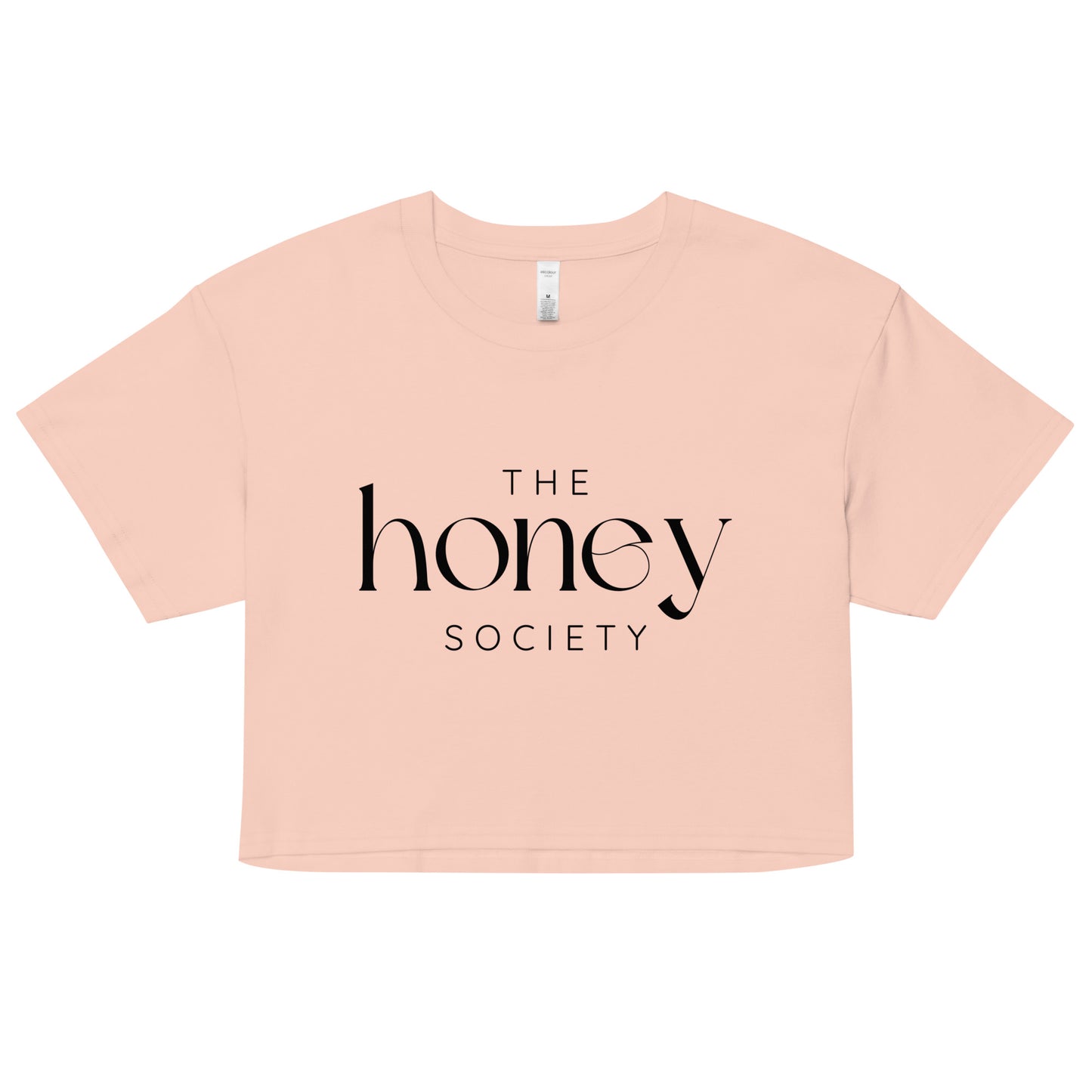 Honey Ivory Combed Cotton Crop Top