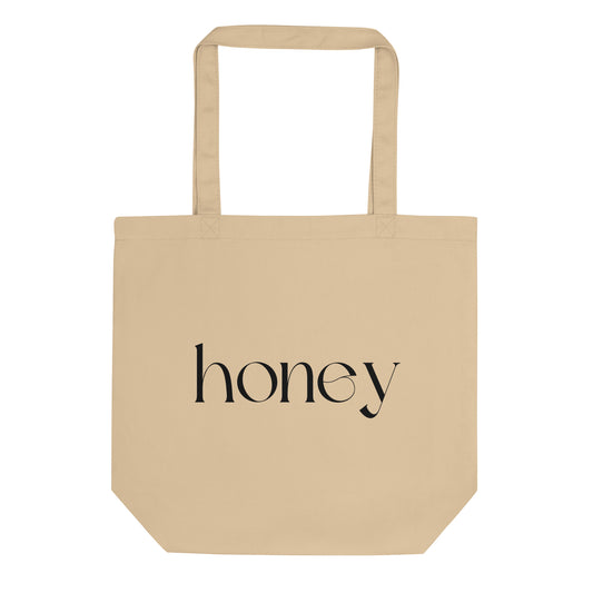 Honey Eco Organic Tote Bag (Natural)